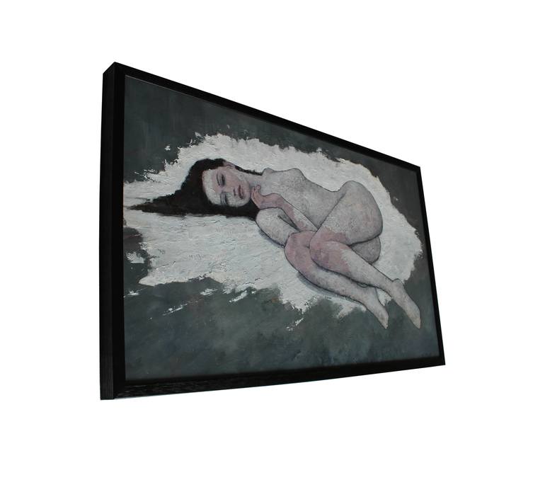 Original Nude Painting by Stephen Mitchell