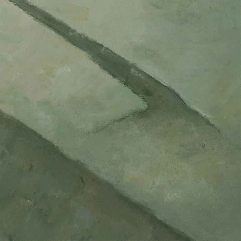 Original Folk Boat Painting by Stephen Mitchell