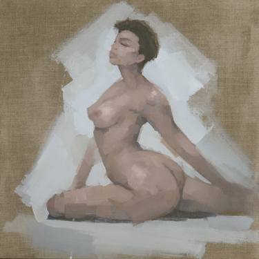 Original Impressionism Nude Paintings by Stephen Mitchell