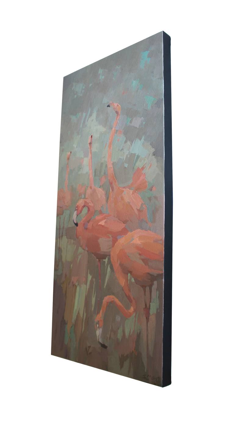 Original Abstract Animal Painting by Stephen Mitchell