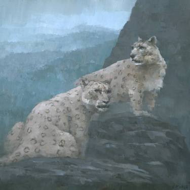 Snow Leopard Paintings