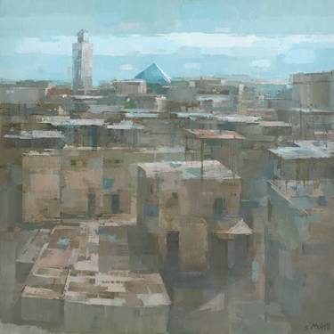 Original Cities Paintings by Stephen Mitchell