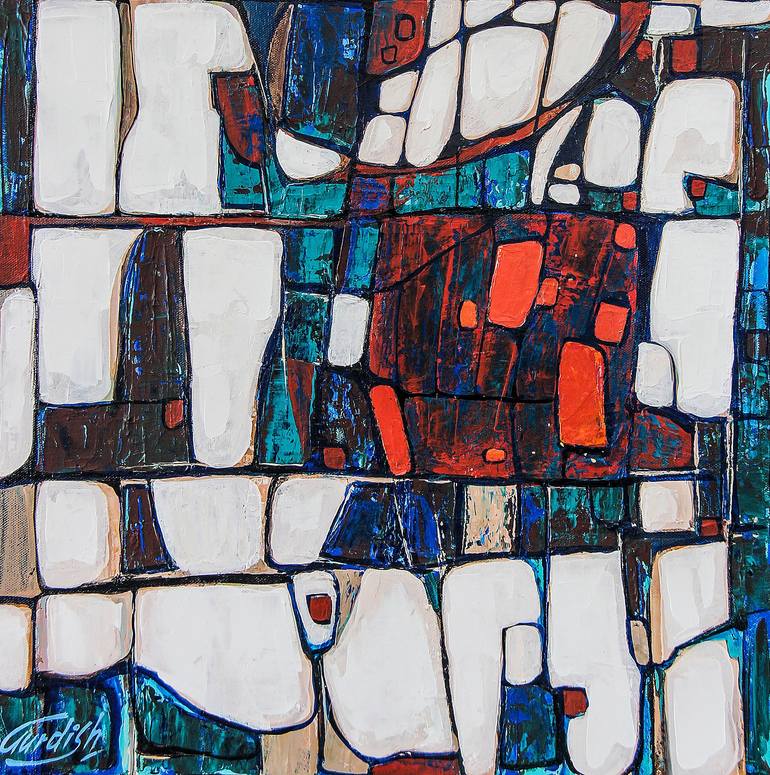 Print of Contemporary Abstract Paintings by Artist Gurdish Pannu