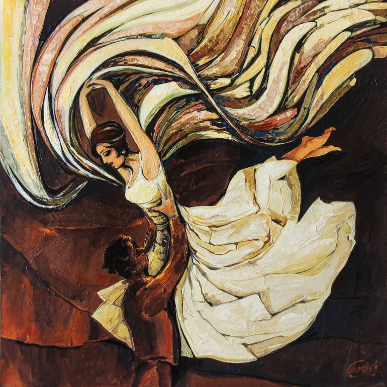 Print of Conceptual Women Paintings by Artist Gurdish Pannu