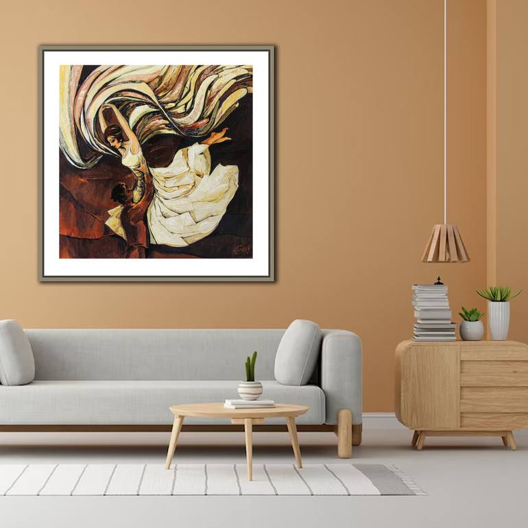 Original Conceptual Women Painting by Artist Gurdish Pannu