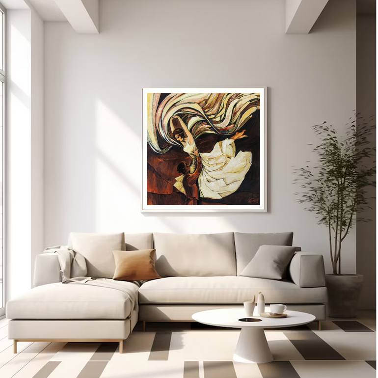 Original Conceptual Women Painting by Artist Gurdish Pannu