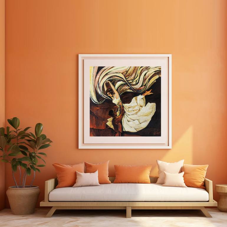 Original Conceptual Women Painting by Artist Gurdish Pannu