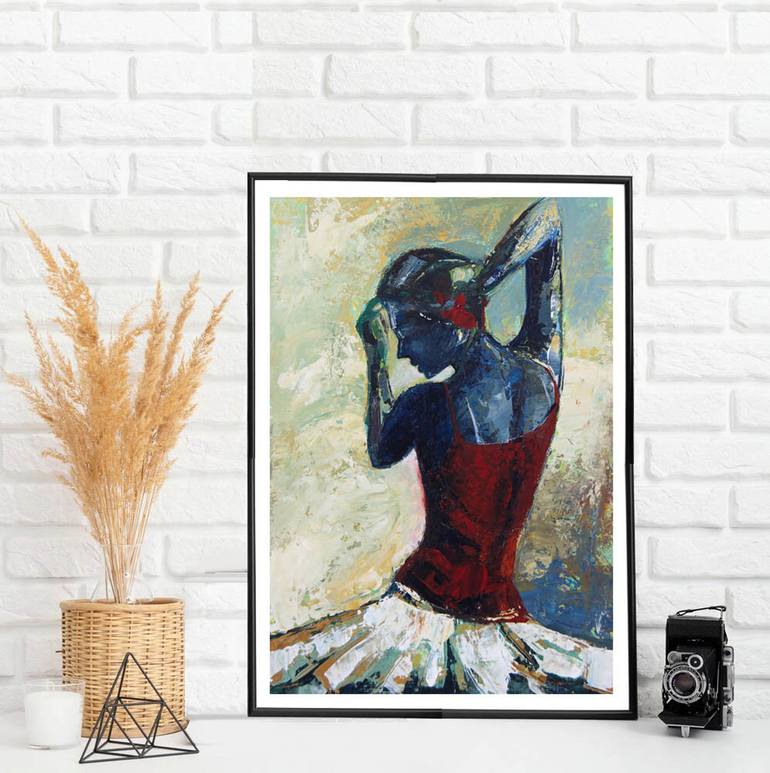 Original Conceptual Women Painting by Artist Gurdish Pannu