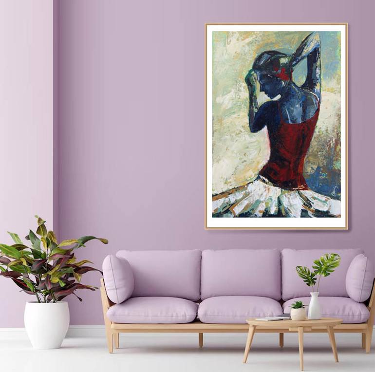 Original Conceptual Women Painting by Artist Gurdish Pannu