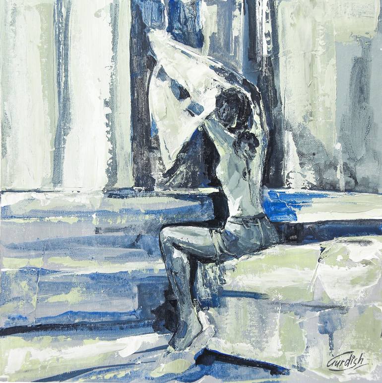 Print of Abstract Women Paintings by Artist Gurdish Pannu