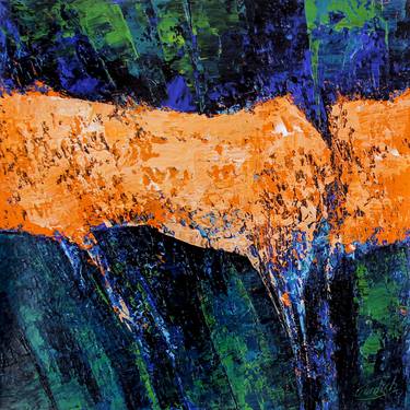 Original Abstract Paintings by Artist Gurdish Pannu