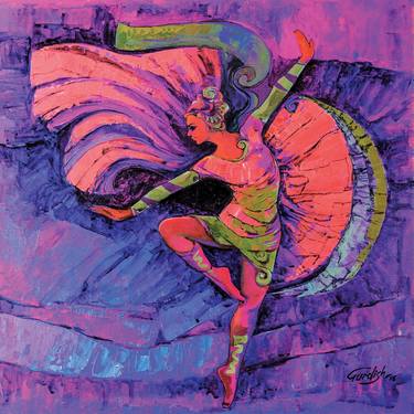 Original Figurative Abstract Paintings by Artist Gurdish Pannu
