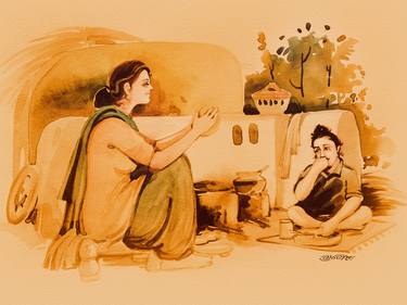 Print of Culture Paintings by Artist Gurdish Pannu