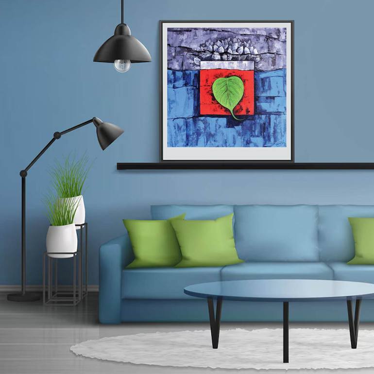 Original Realism Religion Painting by Artist Gurdish Pannu