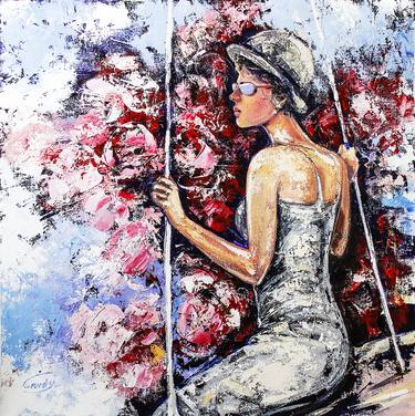 Original Women Paintings by Artist Gurdish Pannu