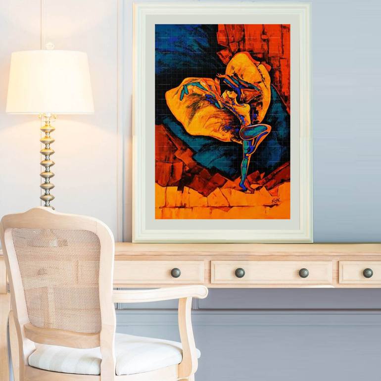 Original Expressionism Performing Arts Digital by Artist Gurdish Pannu