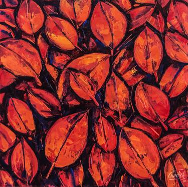 Original Abstract Expressionism Nature Paintings by Artist Gurdish Pannu
