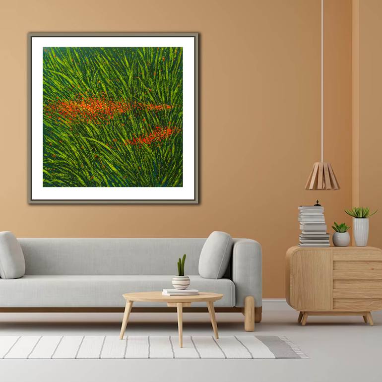Original Illustration Nature Painting by Artist Gurdish Pannu