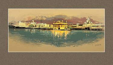 golden temple painting - hd print thumb