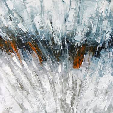 Original Abstract Nature Paintings by Artist Gurdish Pannu