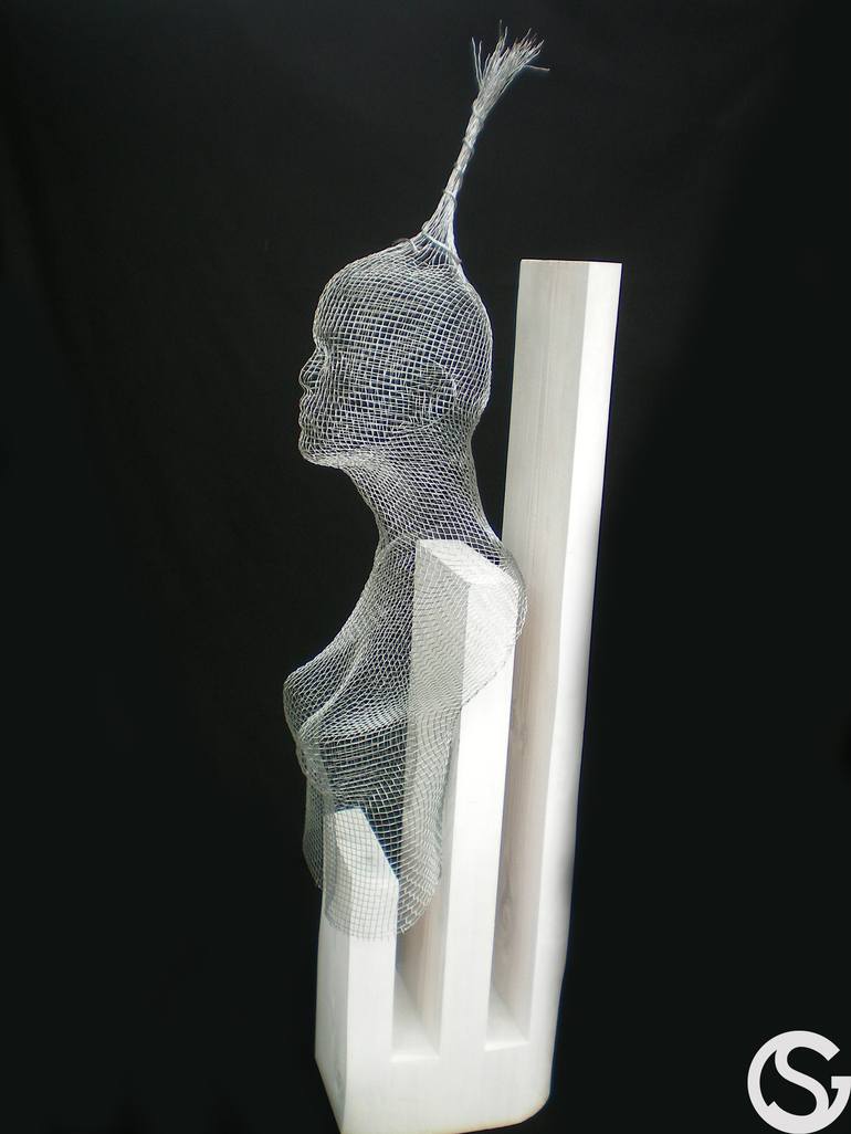 Original Figurative Women Sculpture by Sławomir Golonko