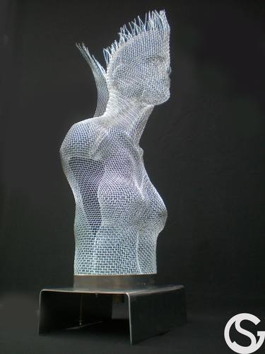Original Figurative Celebrity Sculpture by Sławomir Golonko