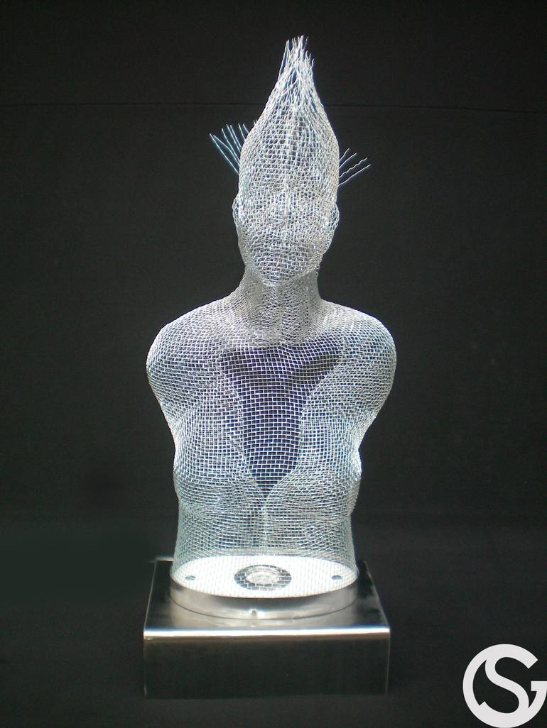 Original Celebrity Sculpture by Sławomir Golonko