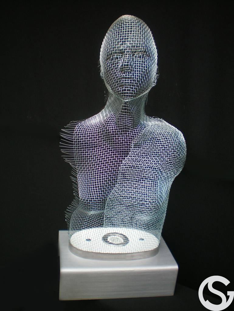 Original Celebrity Sculpture by Sławomir Golonko