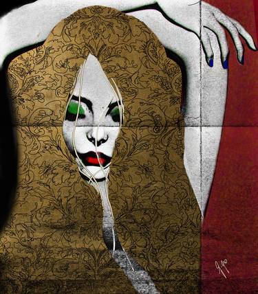 Original Art Nouveau Women Digital by Giuseppina Irene Groccia - Gigro