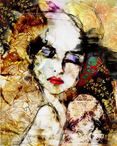 Original Digital Art Women Digital by Giuseppina Irene Groccia - Gigro