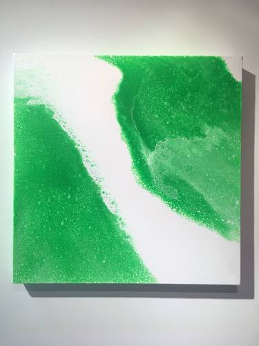 Saatchi Art Artist Geoff Nugent; Paintings, “One-of-a-Kind Original Fluid Abstract Art [028]” #art