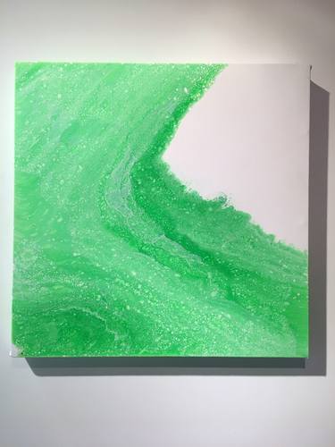 Saatchi Art Artist Geoff Nugent; Paintings, “One-of-a-Kind Original Fluid Abstract Art [029]” #art