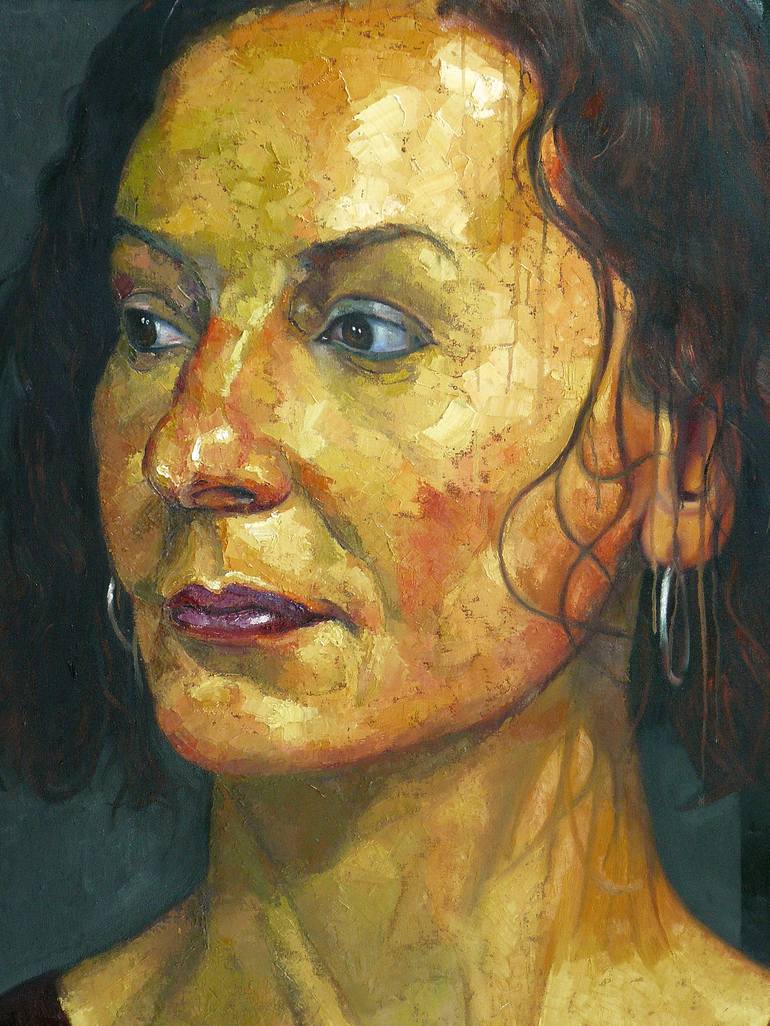 Original Portrait Painting by Pablo Schugurensky