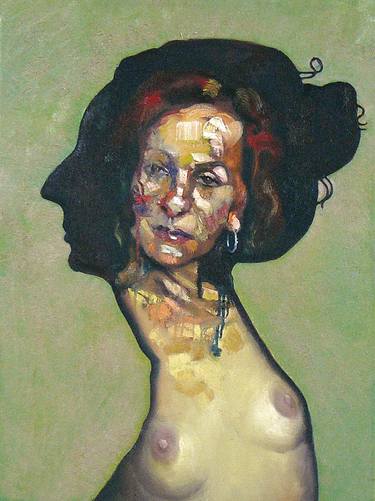 Original Expressionism Women Paintings by Pablo Schugurensky