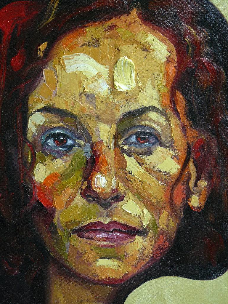 Original Portrait Painting by Pablo Schugurensky