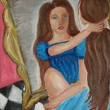 self destruction SOLD by amanda jordan