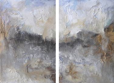 Original Abstract Expressionism Landscape Paintings by Michele Morata