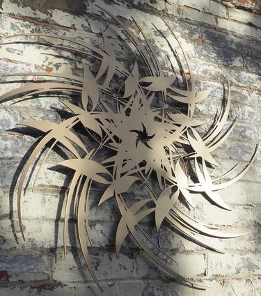 Original Abstract Nature Sculpture by Ian Turnock