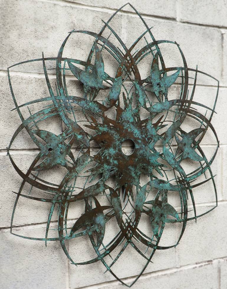 Original Abstract Nature Sculpture by Ian Turnock