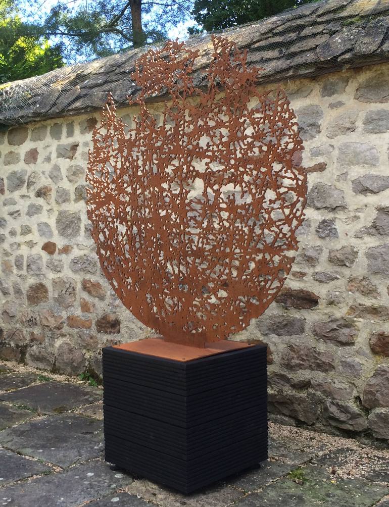 Original Abstract Nature Sculpture by Ian Turnock