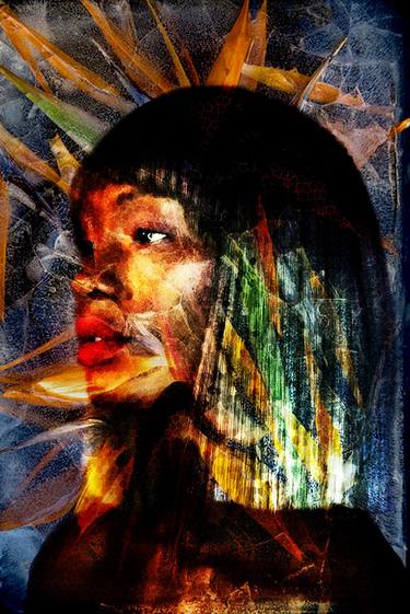 Original Abstract People Digital by Alex Solodov