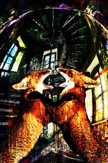 Original Abstract Animal Digital by Alex Solodov