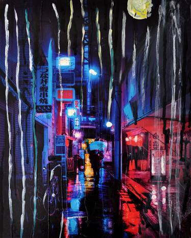 Original Abstract Cities Digital by Alex Solodov