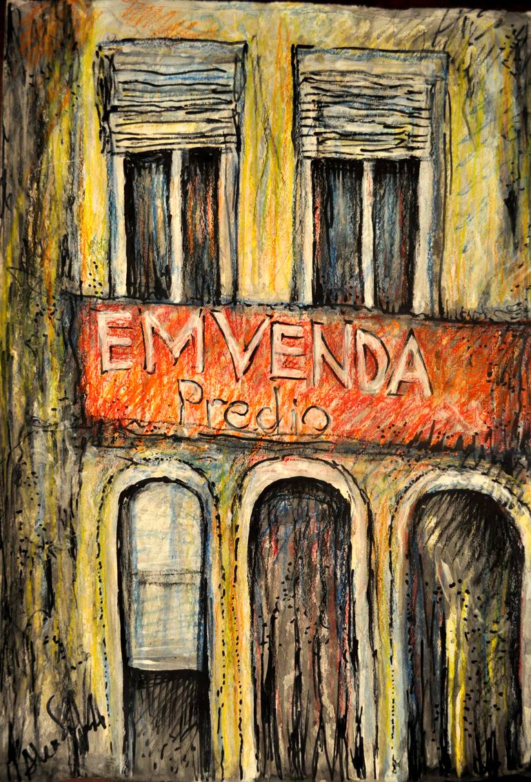 Print of Expressionism Architecture Paintings by Alex Solodov