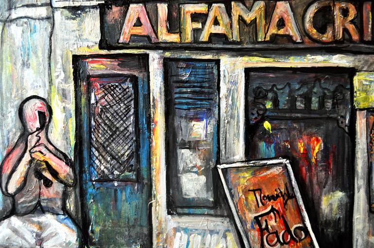 Original Expressionism Architecture Painting by Alex Solodov