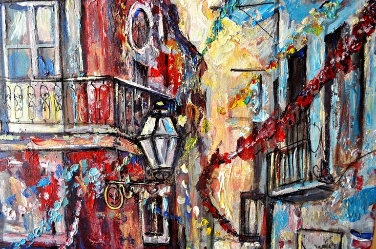 Original Expressionism Architecture Painting by Alex Solodov