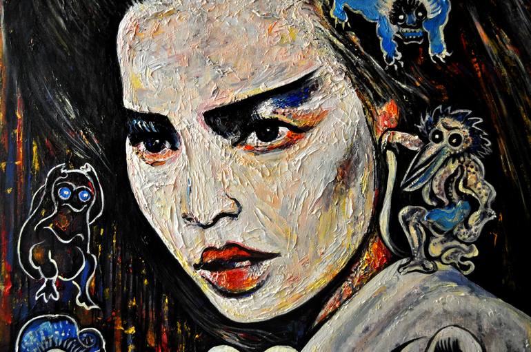 Original Conceptual Fantasy Painting by Alex Solodov