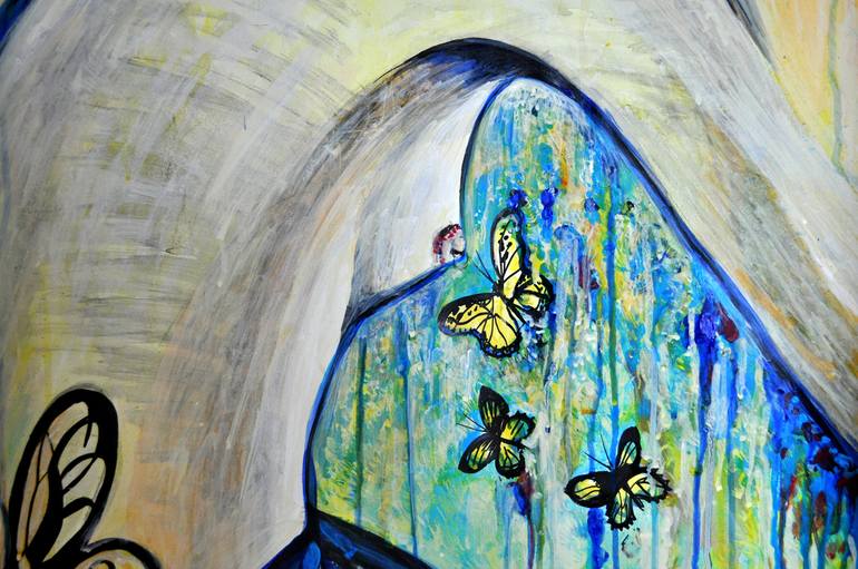 Original Expressionism Erotic Painting by Alex Solodov