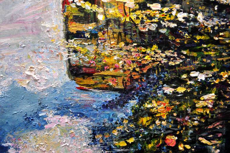 Original Abstract Expressionism Abstract Painting by Alex Solodov