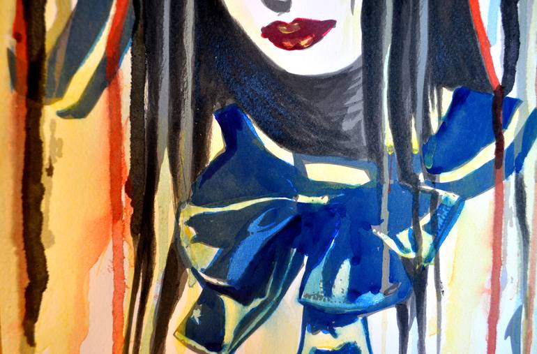 Original Expressionism Pop Culture/Celebrity Painting by Alex Solodov